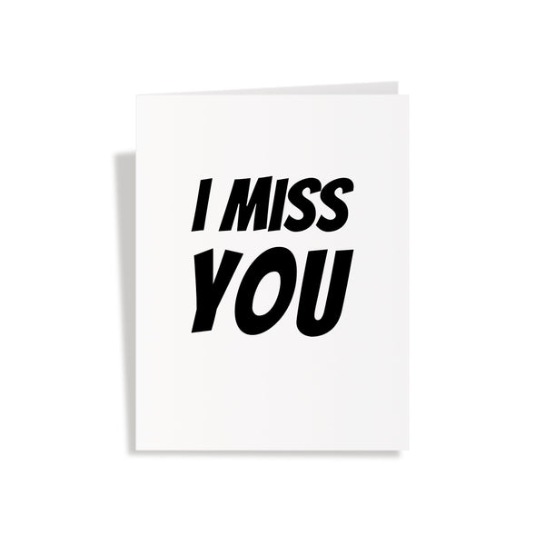 I Miss You... and Your Dick - Pop Up Dick Greeting Card