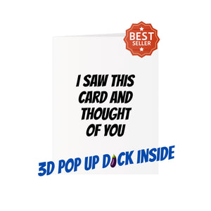 Thought of You - Pop Up Dick Card